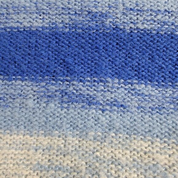 Lilly Pulitzer Elannie Sweater Blue Grotto Marled Ombre Stripe Sz L‎ Long Sleeve - Picture 9 of 14